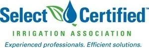 Select Certified Irrigation Association logo for experienced irrigation professionals