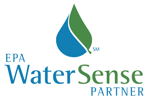 EPA WaterSense Partner logo for certified water-efficient landscaping and irrigation